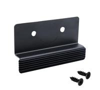 Abridor de gabinete manos libres - Tirador de pie de acero inoxidable de 12,1 cm, manija de puerta duradera | Accesorio para cajón de baño y cocina, resistente a pisotones, fácil montaje con tornillos