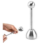 Abridor de huevo Cortero de huevo de acero inoxidable conveniente herramienta de cocina de cortador de huevos de galleta hervida..