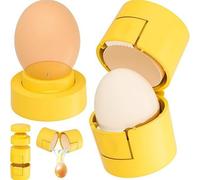 Abridor de huevos, batidor, separador de huevos, cocina doméstica, (naranja, 3,9 x 2,8 pulgadas)
