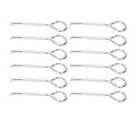 Abridor de Latas de Pintura de Acero M10 de 12 Piezas y Abridor de Botellas Herramienta Multiusos Abre Botes Tarros para Abridor de Botellas de Cerveza O Refresco