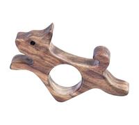 Abridor de libros de pulgar, soporte lateral de madera, accesorio de lectura para dedos, soporte para hojas de papel, herramienta de alivio de manos, soporte para páginas de nogal, ligero, para sala