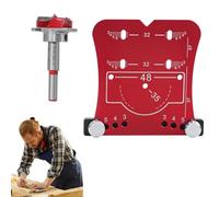 Abridor De Orificios Para Bisagras De Puerta - Taladro Para Ranuras De Bisagras, Abridor De Orificios Para Bisagras | Herramienta De Montaje De Bisagras De Puertas De Gabinetes De Cocina De 35 Mm