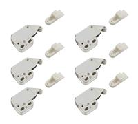 Abridor de presión suave y silencioso para puerta de armario, herramienta de acero de nailon pesado para cocina, baño, almacenamiento, abridor de presión de puerta de armario