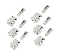 Abridor de presión suave y silencioso para puerta de armario, herramienta de acero de nailon pesado para cocina, baño, almacenamiento, abridor de presión de puerta de armario