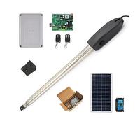 Abridor de puerta automático, Kit de abridor automático portón Operador simple servicio liviano for un solo hasta 19 pies O 660 libras Motor(KIT M)