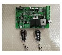Abridor de puerta automático Placa de circuito de placa base Controlador de motor de CC deslizante 2 o 4 abridores de puerta de control remoto(2 remote control)