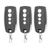 Abridor de puerta de garaje Hansender 433,92 MHz, 3 unidades, mando a distancia duplicado, compatible con mando a distancia King Gates Stylo 4 K, 4 canales