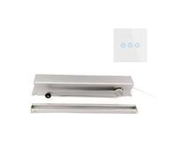 Abridor de puerta de garaje, Smart Electric Window Opener DC24V AC220V WIFI For Casement Window Close/Open Home RF Remote Control Y Rain Sensor Optional Se adapta a puertas versátiles (Color : Kit8)