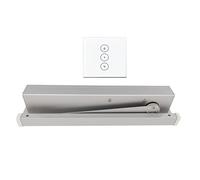 Abridor de puerta de garaje, Smart Electric Window Opener DC24V AC220V WIFI For Casement Window Close/Open Home RF Remote Control Y Rain Sensor Optional Se adapta a puertas versátiles (Color : Kit11