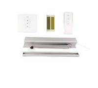 Abridor de puerta de garaje, Smart Electric Window Opener DC24V AC220V WIFI For Casement Window Close/Open Home RF Remote Control Y Rain Sensor Optional Se adapta a puertas versátiles (Color : KIT1)