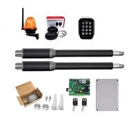 Abridor de puerta doble, Motor, automática AC220V/AC110V, controlador oscilante, actuador cierre, abridor traje Residencial, Comercial(KIT G)