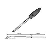 Abridor de puerta oscilante eléctrico automático DC24V, Motor de accionamiento, brazo de tracción simple, actuador lineal de puerta oscilante, varilla telescópica mecánica for entrada,Modos de energí