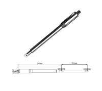 Abridor de puerta oscilante eléctrico automático DC24V, Motor de accionamiento, brazo de tracción simple, actuador lineal de puerta oscilante, varilla telescópica mecánica for entrada,Modos de energí