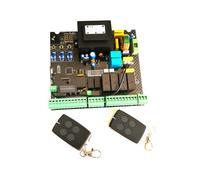 Abridor de Puerta, Placa base de tarjeta electrónica, placa circuito for Motor abridor puerta oscilante automático doble ala, 220VAC(1 remote control)