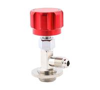 Abridor de refrigerante | Refrigerante puede presionar la válvula | Abrebotellas de auto-sequía de latón | Adaptador de 1/4 "SAE & 1/2" | Herramienta de recarga de CA Automotive para sistemas