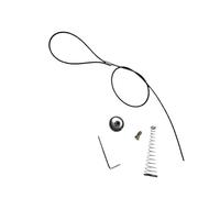 Abridor de resorte antirrobo seguro que mejora el hogar en el abridor de puerta de valla de jardín