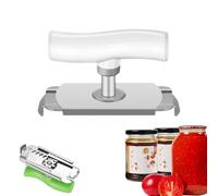 Abridor de tarros - Abrebotellas multifunción | Pinza de tarro resistente | Herramienta de cocina con tapa giratoria | Aparatos de cocina ergonómicos ajustables | Cómodo y versátil para adultos con ma