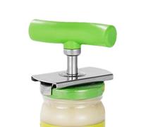 Abridor de tarros ajustable de fácil agarre - Abrelatas de botellas multifuncional ABS de acero inoxidable Herramienta de artilugio de cocina universal que ahorra mano de obra para tarros de bot