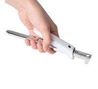 Abridor de Tarros de Acero Inoxidable de Calidad Alimentaria, Abridor de Botellas Ajustable, Abre Fácilmente Tapas de Botellas