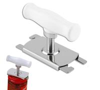 Abridor De Tarros Multifunción, Acero Inoxidable Abridor De Latas Abrelatas Automático Para Frascos Sellados Accesorio De Cocina Para Mujeres, Mayores, Familia, Picnic, Tienda, Bares Jar Opener