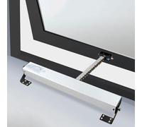 Abridor de ventana de cadena, carrera de 300-1000 mm, con control remoto e interruptor, bajo ruido, para ventilación de techo de invernadero de tragaluz