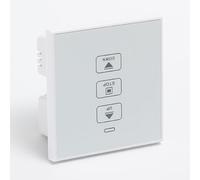 Abridor de Ventana Eléctrica, Abridor Inteligente de Tipo Cadena con Control Remoto, Carrera de 300-800 mm y Par de 400 N para Uso en Hogar, Oficina y Comercial 220V to 24V