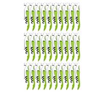 Abridor de Vino Camarero Corcho, Bisagras de Acero Inoxidable Camarero de Restaurante Corcho, Sumiller, Llave de Vino del Barman (green 30 pieces)