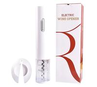 Abridor de vino eléctrico automático, abridor de botellas de vino eléctrico inalámbrico con cortador de aluminio, sacacorchos recargable, sacacorchos, mango fácil de usar, accesorios de vino para