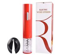 Abridor de vino eléctrico automático, abridor de botellas de vino eléctrico inalámbrico con cortador de aluminio, sacacorchos recargable, sacacorchos, mango fácil de usar, accesorios de vino para