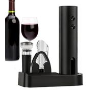 Abridor De Vino Eléctrico: Herramienta Automática Para Quitar Corcho, Juego Apertura Inalámbrico Con Un, Descorchador Profesional Pilas | Diseño Avanzado Motor Bajo Ruido Y Alto Par Ergonómi