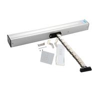 Abridor eléctrico automático de ventana con control remoto e interruptor, ideal para tragaluces y rejillas de ventilación de techo, carrera ajustable de 300 mm a 800 mm, accesorio para el hogar