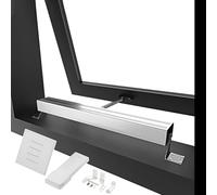 Abridor eléctrico de cadena para ventana con control remoto y protección antirrobo máximo 600 N para mayor seguridad, perfecto para ventanas abatibles, tragaluces y escotillas de techo