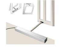 Abridor eléctrico de ventana con cadena de control remoto de 24 V CC para tragaluz y ventilación de techo, longitud ajustable de 300 mm a 800 mm para una fácil ventilación