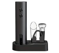 Abridor eléctrico de vino, herramienta fácil de quitar el corcho, juego de abridor automático de botellas de vino, diseño resistente y ergonómico, conveniente para entretenimiento y uso diario, para
