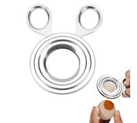 Abridor huevos, tijera para huevos acero inoxidable, cortador huevos que ahorra tiempo, abridor huevos acero inoxidable, cortador huevos, para huevos crudos y cocidos, plateado