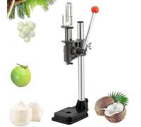 Abridor manual de agujeros de coco, rebote automático ajustable, mango antideslizante, herramienta de ahorro de tiempo para el hogar y el mercado de cocina