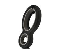 Abridor múltiple 6 en 1, abridor de tarros de acero inoxidable con tapa giratoria, herramientas de cocina para cocinar, personas mayores y niños, color negro