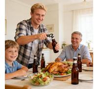 Abridor Para Botellas De Cerveza - Llavero De Metal Resistente | Llavero Para Coche Estilo Abridor De Cerveza | Para Adultos Conductor Bolso Mochila Monedero Viaje Acampada Playa