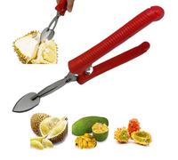 Abridor y Pelador de Frutas,Máquina Manual De Acero Inoxidable Para Abrir Fruta - Ayuda para Pelar Frutas con Texturas Antideslizantes para Dormitorio, Hogar, Camping, Restaurante, Cocina