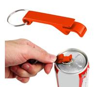Abridores de botellas de cerveza,Abrebotellas de bebidas con llavero,Abridor de vino de viaje de 9 colores brillantes | Abridor de vino de viaje, accesorios de cocina resistentes, abrelatas manual par