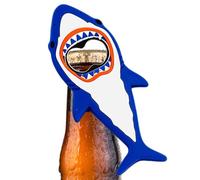Abridores de botellas de tiburón, imán creativo de tiburón fridge de dibujos animados | Funny Ergonómico lindo Antideslizante | Abridor de botellas de cerveza magnético para el hogar, viajes, camping