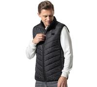 Abrigo calentado - Chaleco calefactable Inteligente para Hombres con 3 Niveles de calefacción - Chaleco Calefactor con protección contra sobrecalentamiento, cómoda Sudadera con Capucha térmica