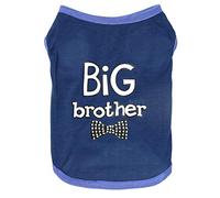 Abrigo cálido para mascotas, abrigo con letras, gato, cachorro, perro, camisa para mascotas para Malinois belga (azul, L)