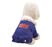 Abrigo cálido para mascotas para clima frío, forro polar, ropa para razas pequeñas, abrigo de 2 patas, chaquetas de algodón para actividades al aire libre
