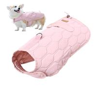 Abrigo cálido para perro - Abrigo impermeable para perro | Chaqueta cálida para perros grandes | Chaleco térmico de invierno para perro | Abrigo para clima frío con anillo en D resistente para perros