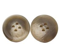 Abrigo colorido botones grandes 15/20/25/30mm tamaños accesorios de bricolaje hechos a mano para ropa, cortavientos grande, traje, suéter, decoración, Beige, 28mm 10 piezas