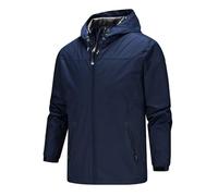 Abrigo de forro polar para hombre, chaqueta cálida de felpa, parte superior casual de manga larga con bolsillo con cremallera, abrigo delgado y ligero, chaqueta para exteriores, senderismo, senderismo