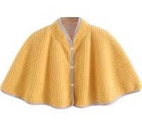 Abrigo De Hombro Para Mujer,Abrigo De Hombro Cálido De Felpa,Cómodo Y Transpirable,Chal Grueso Con Forro De Felpa Para Personas Mayores Para El Hogar/La Oficina,Protección Para Cuello Hombros D