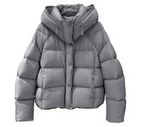 Abrigo de invierno cálido con capucha y bolsillos para mujer, estilo casual | Paseos de invierno, paseos al aire libre, viajes de compras, días de trabajo casuales, looks en capas, jeans, leggings, botas