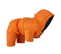 Abrigo de invierno cómodo para cachorros, chaleco canino aislado - chaqueta acolchada para perros, ropa cómoda, resistente a las inclemencias del tiempo, equipo térmico al aire libre para perros para